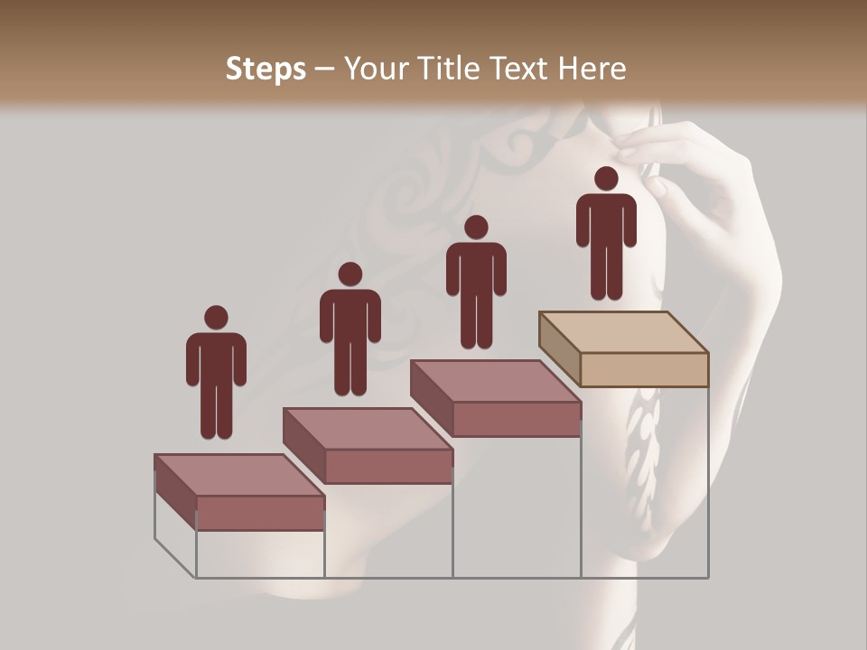 Fashion Paint Rose PowerPoint Template