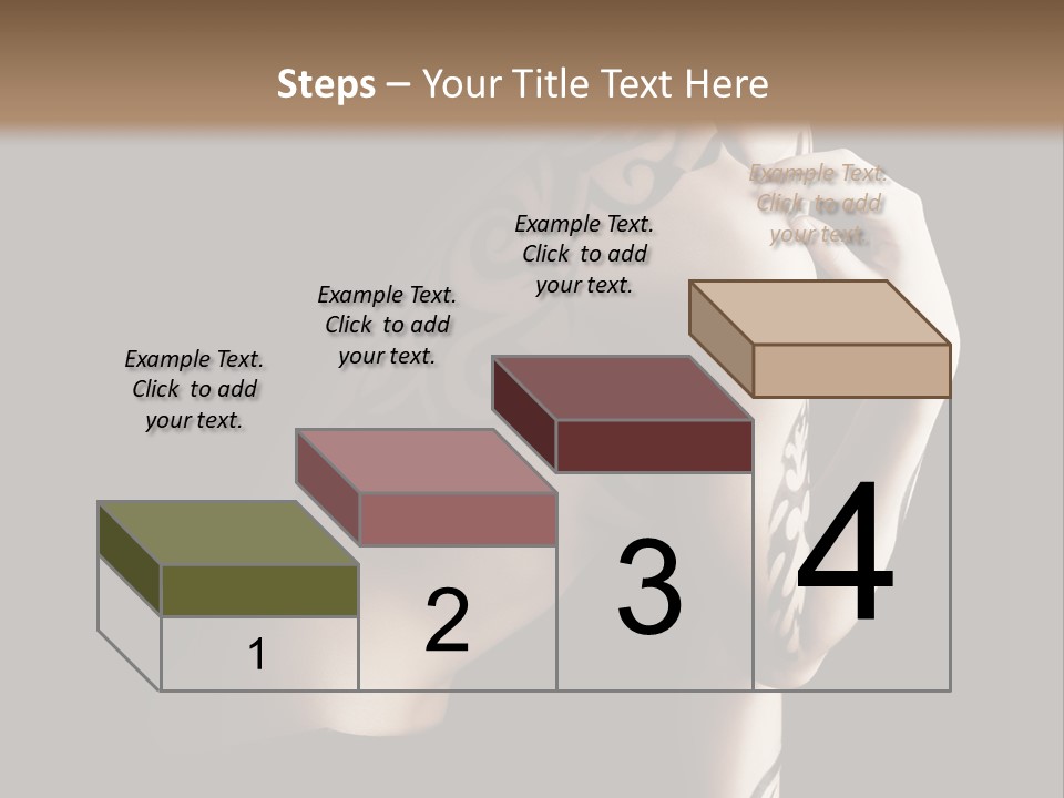 Fashion Paint Rose PowerPoint Template