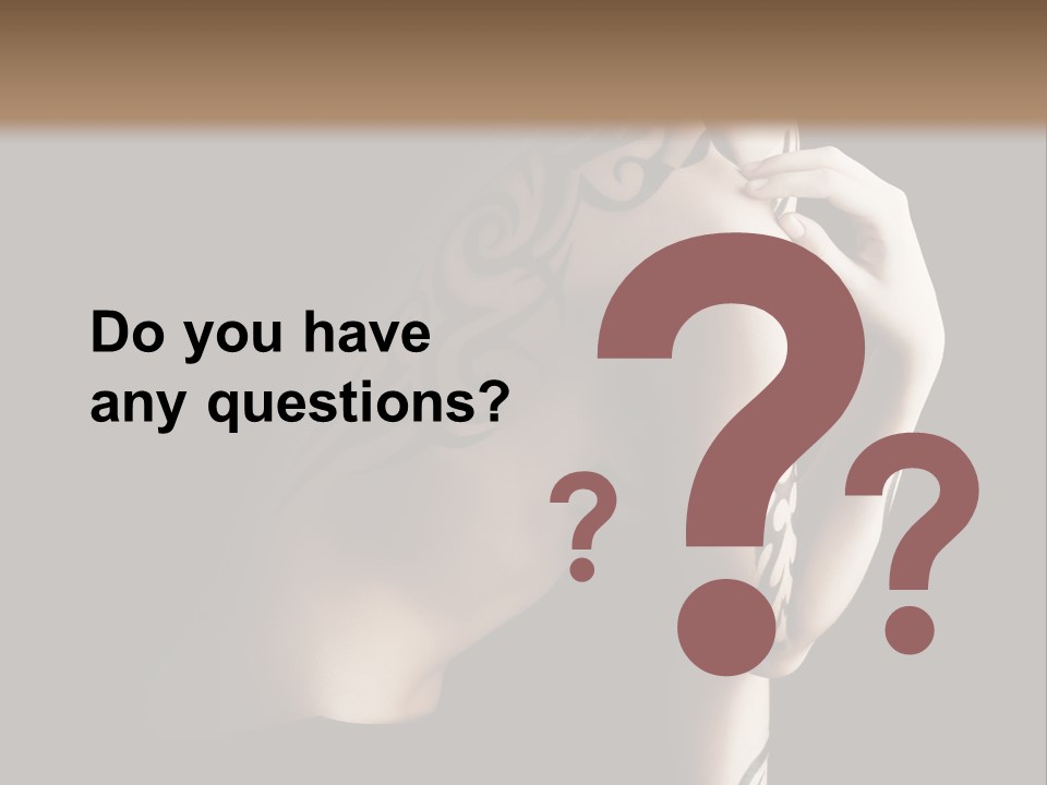 Fashion Paint Rose PowerPoint Template