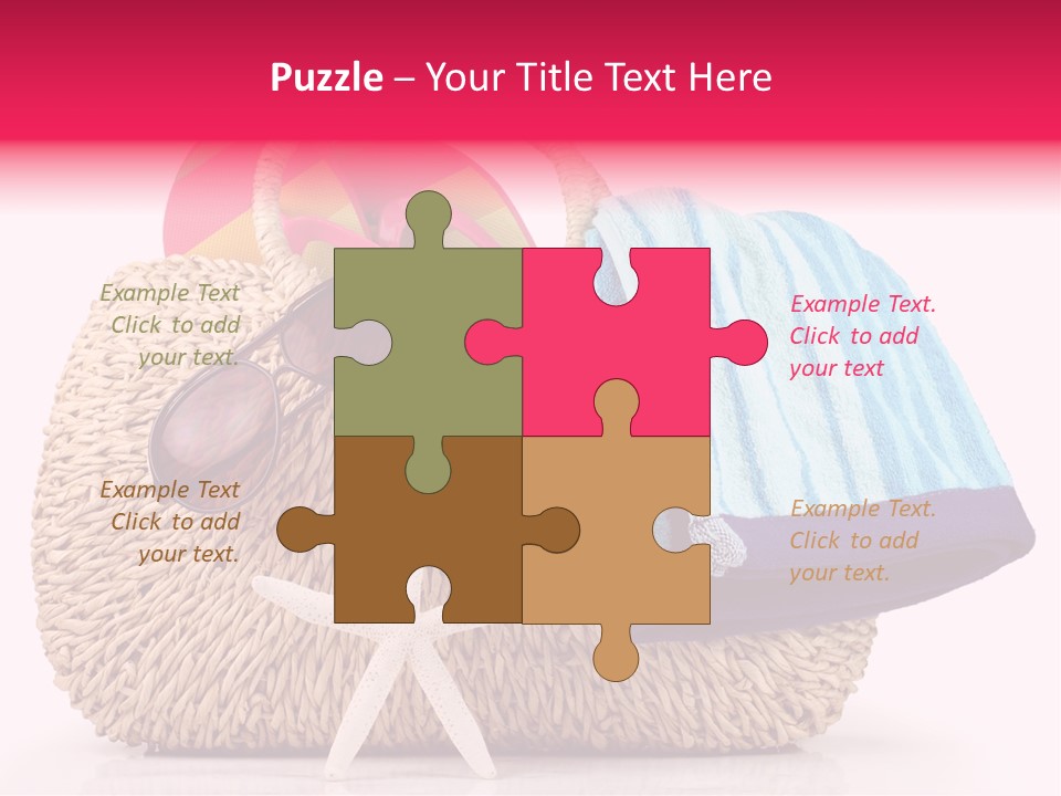 Sea Shore Vacation PowerPoint Template