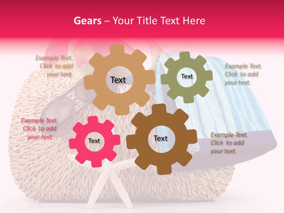 Sea Shore Vacation PowerPoint Template