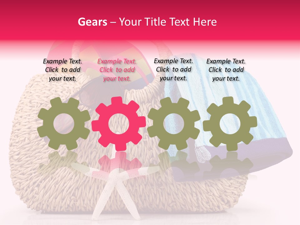 Sea Shore Vacation PowerPoint Template