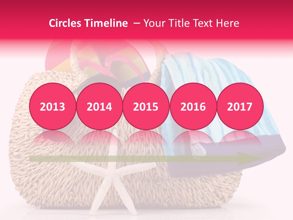 Sea Shore Vacation PowerPoint Template