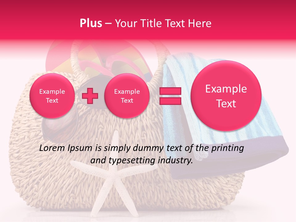 Sea Shore Vacation PowerPoint Template