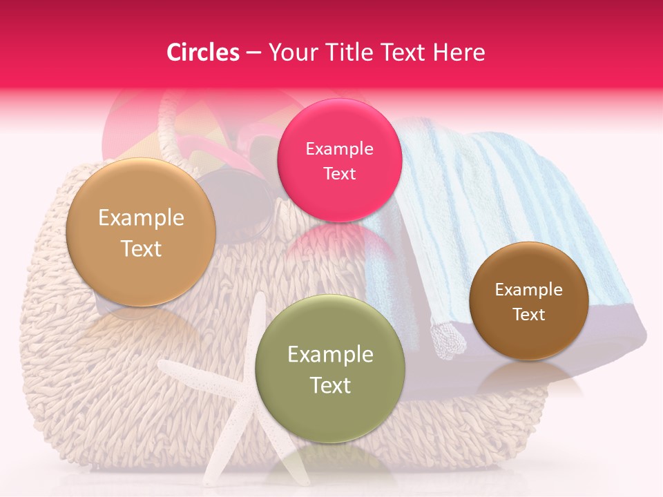 Sea Shore Vacation PowerPoint Template