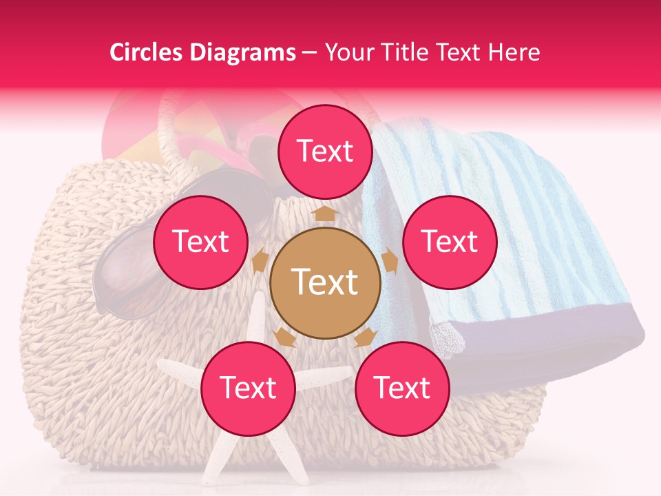 Sea Shore Vacation PowerPoint Template