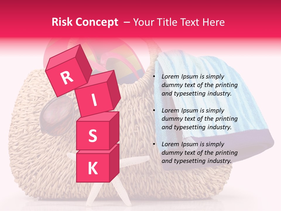 Sea Shore Vacation PowerPoint Template