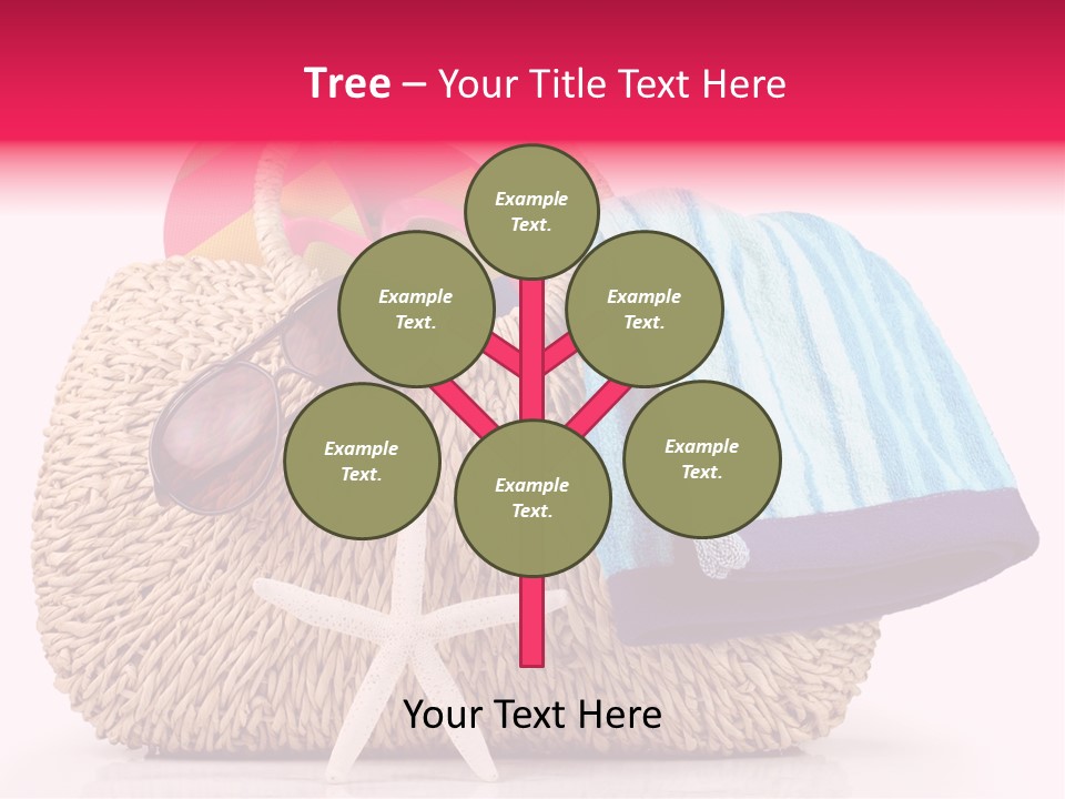 Sea Shore Vacation PowerPoint Template