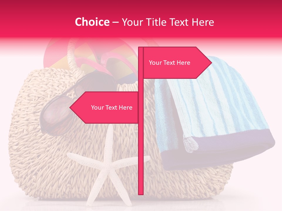 Sea Shore Vacation PowerPoint Template