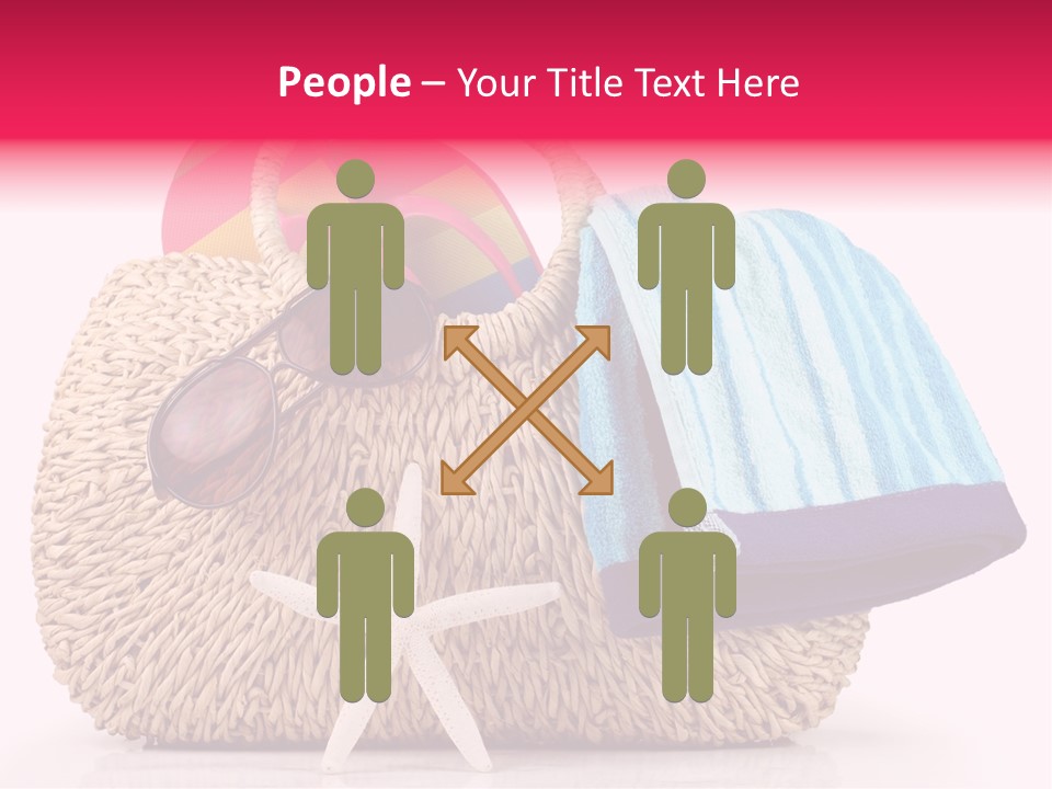 Sea Shore Vacation PowerPoint Template