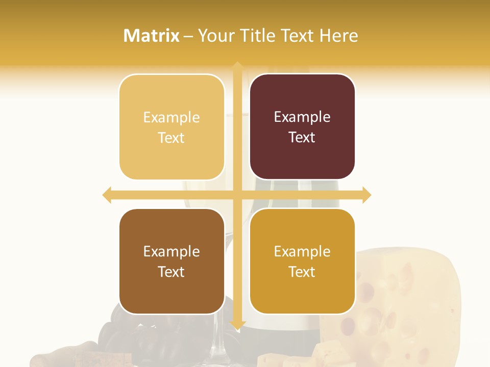 Vineyard Chardonnay Anniversary PowerPoint Template