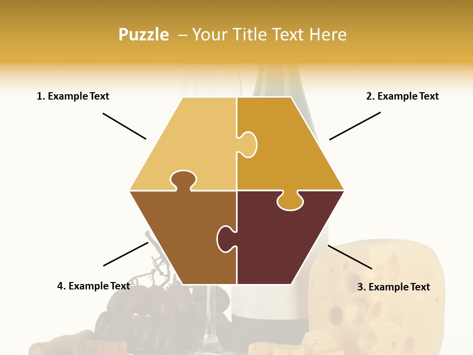 Vineyard Chardonnay Anniversary PowerPoint Template