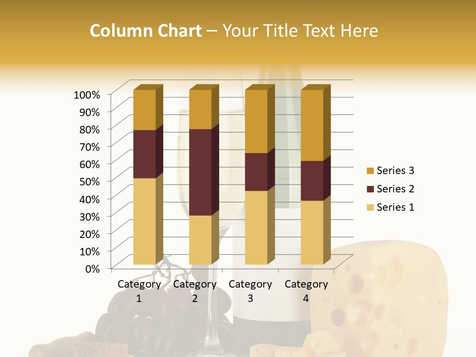 Vineyard Chardonnay Anniversary PowerPoint Template