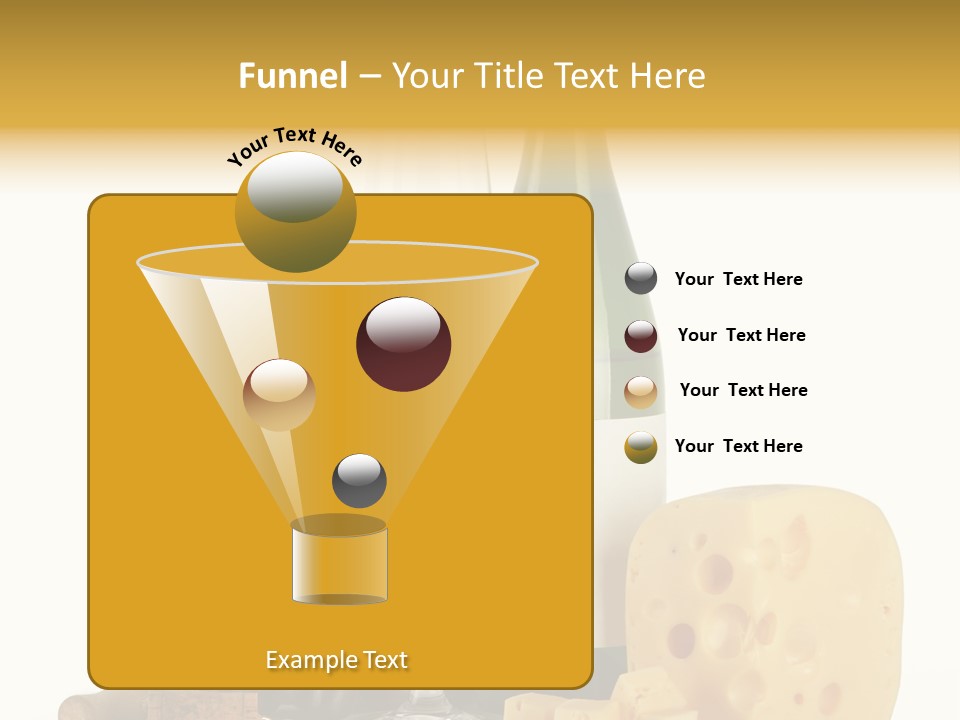 Vineyard Chardonnay Anniversary PowerPoint Template