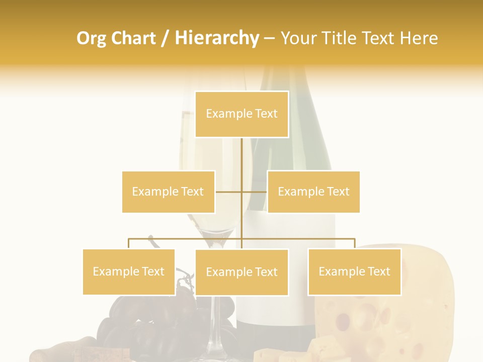 Vineyard Chardonnay Anniversary PowerPoint Template