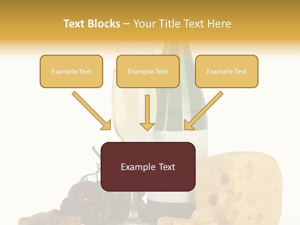 Vineyard Chardonnay Anniversary PowerPoint Template