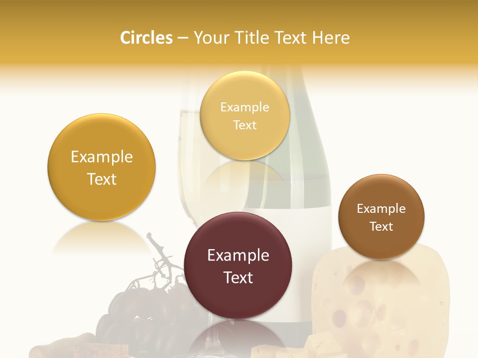 Vineyard Chardonnay Anniversary PowerPoint Template