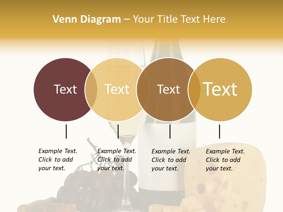 Vineyard Chardonnay Anniversary PowerPoint Template