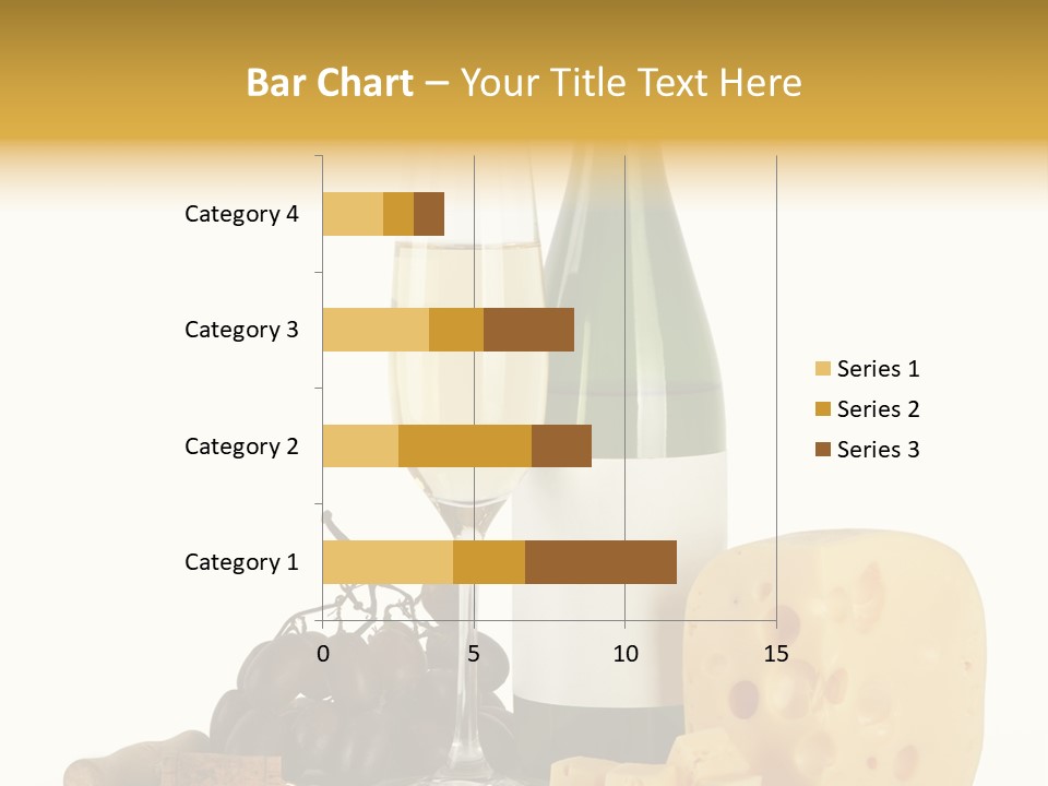 Vineyard Chardonnay Anniversary PowerPoint Template