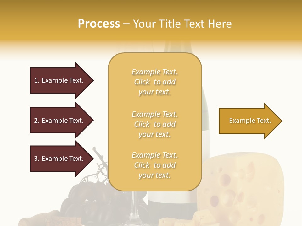 Vineyard Chardonnay Anniversary PowerPoint Template