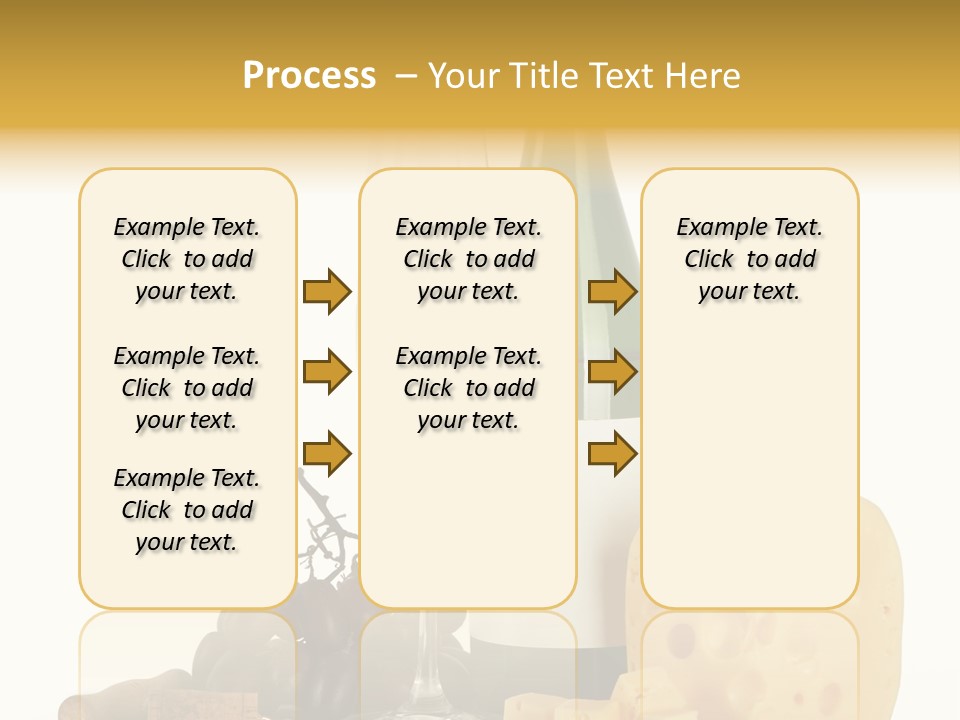 Vineyard Chardonnay Anniversary PowerPoint Template