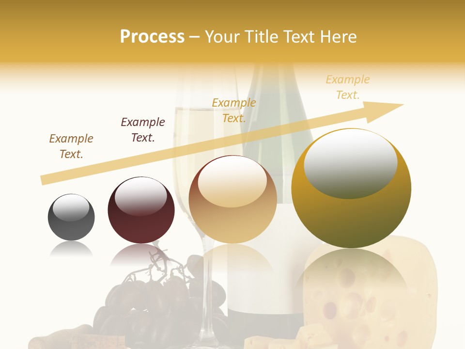 Vineyard Chardonnay Anniversary PowerPoint Template