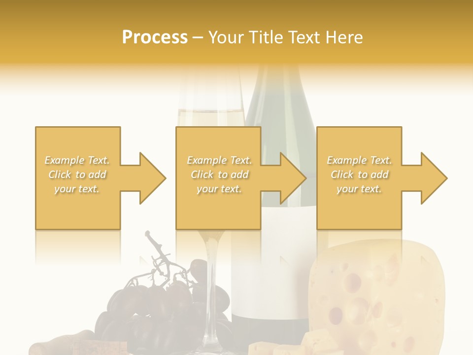 Vineyard Chardonnay Anniversary PowerPoint Template