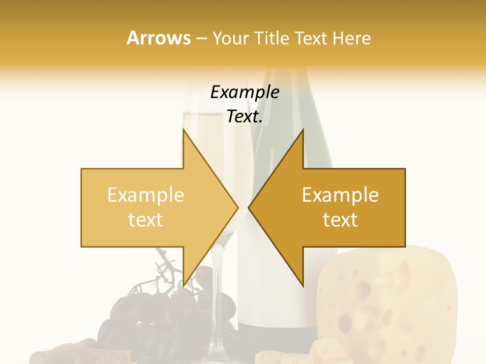 Vineyard Chardonnay Anniversary PowerPoint Template