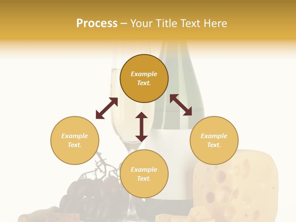 Vineyard Chardonnay Anniversary PowerPoint Template