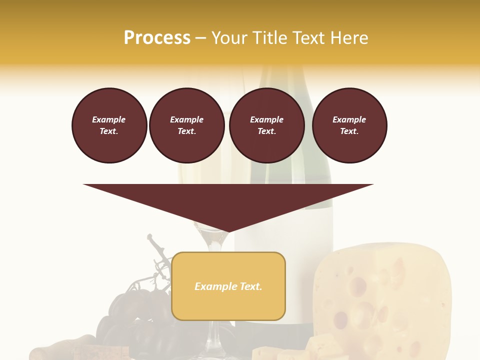 Vineyard Chardonnay Anniversary PowerPoint Template