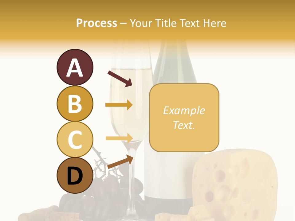 Vineyard Chardonnay Anniversary PowerPoint Template