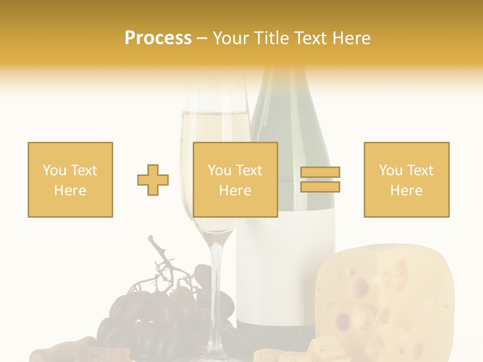 Vineyard Chardonnay Anniversary PowerPoint Template