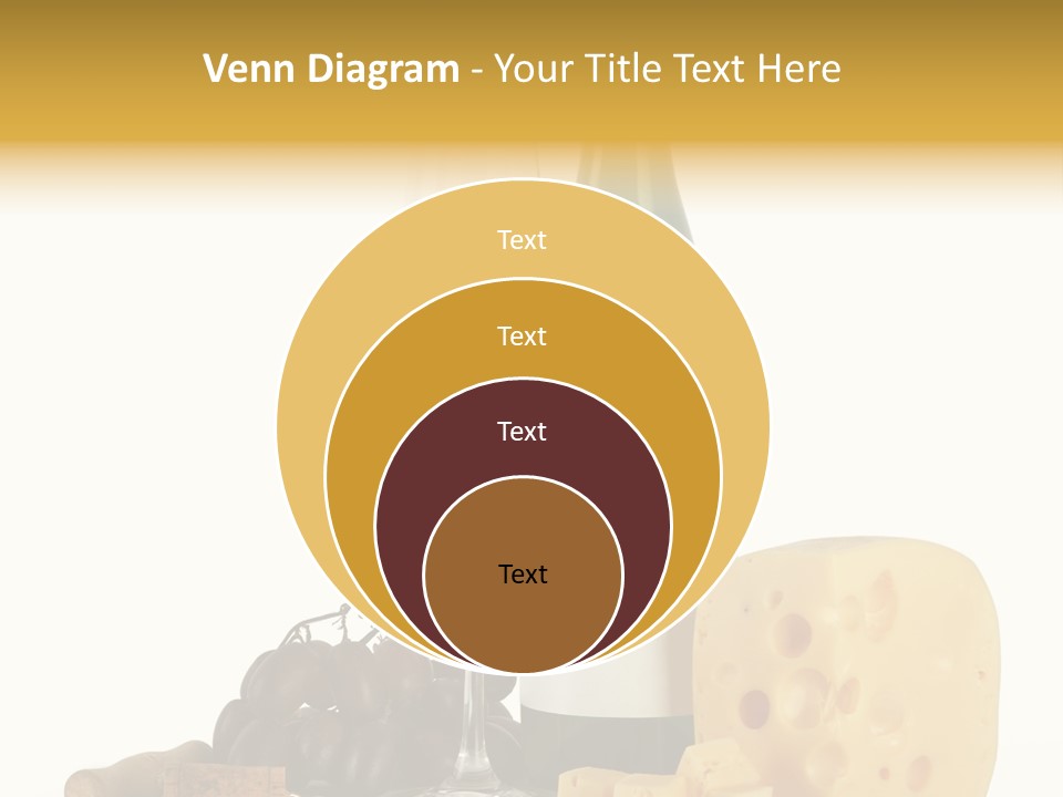 Vineyard Chardonnay Anniversary PowerPoint Template