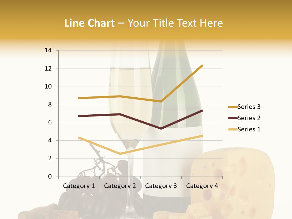 Vineyard Chardonnay Anniversary PowerPoint Template
