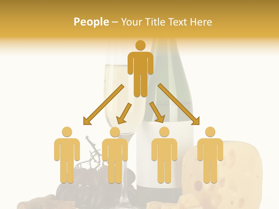 Vineyard Chardonnay Anniversary PowerPoint Template