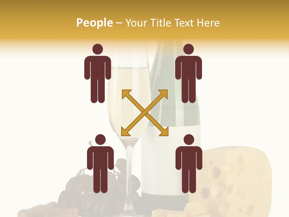 Vineyard Chardonnay Anniversary PowerPoint Template