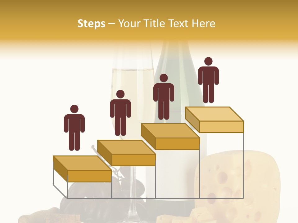 Vineyard Chardonnay Anniversary PowerPoint Template