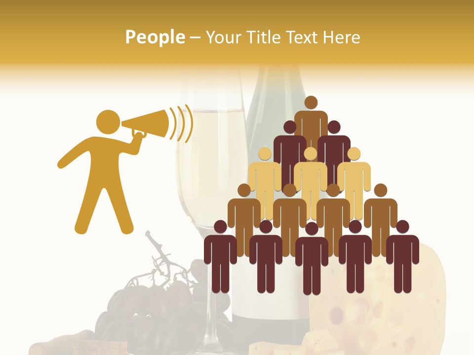 Vineyard Chardonnay Anniversary PowerPoint Template