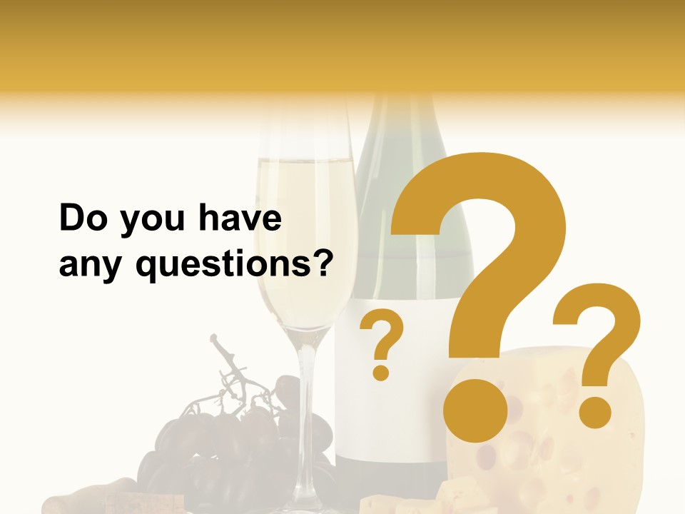 Vineyard Chardonnay Anniversary PowerPoint Template