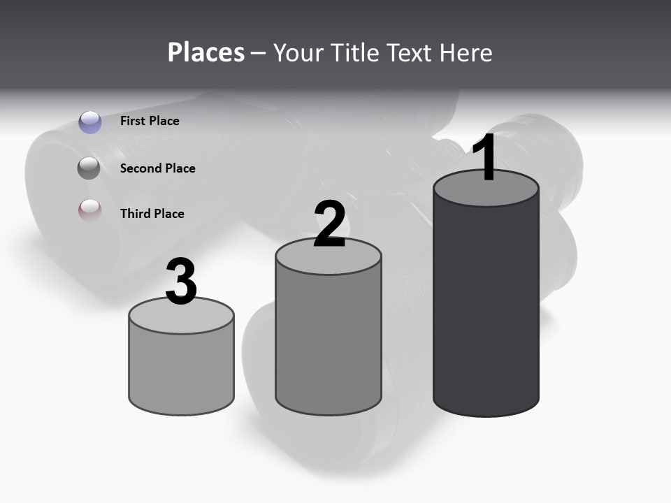 Observe Spy Isolated PowerPoint Template