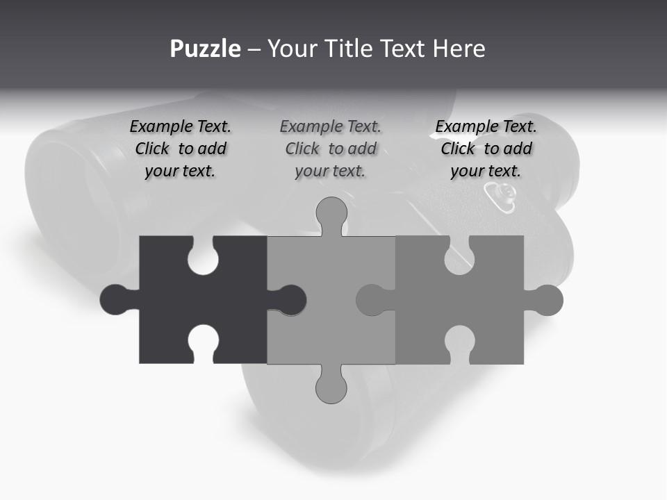 Observe Spy Isolated PowerPoint Template