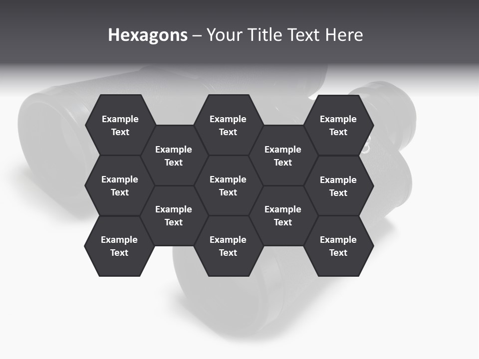 Observe Spy Isolated PowerPoint Template