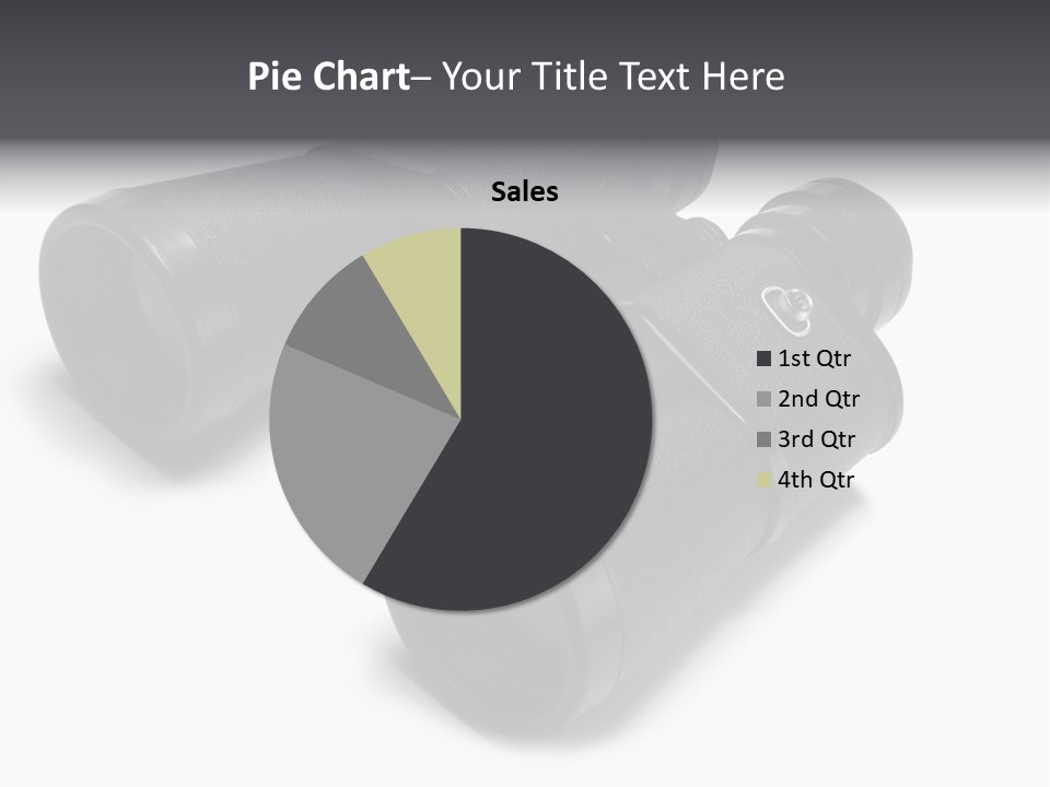 Observe Spy Isolated PowerPoint Template