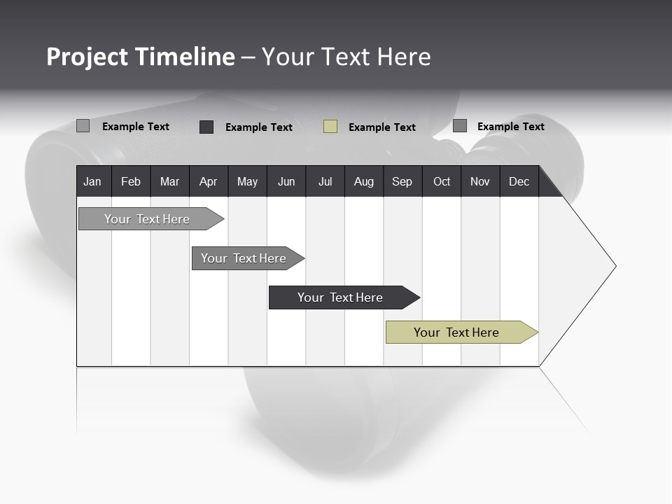 Observe Spy Isolated PowerPoint Template