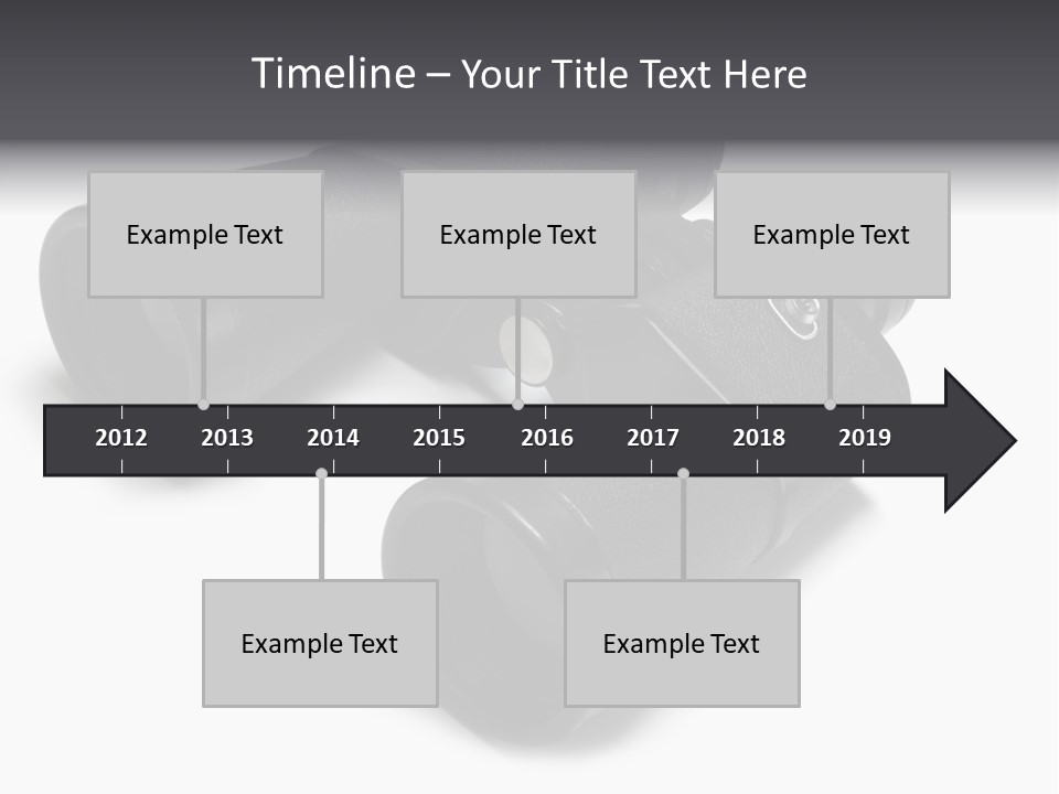 Observe Spy Isolated PowerPoint Template