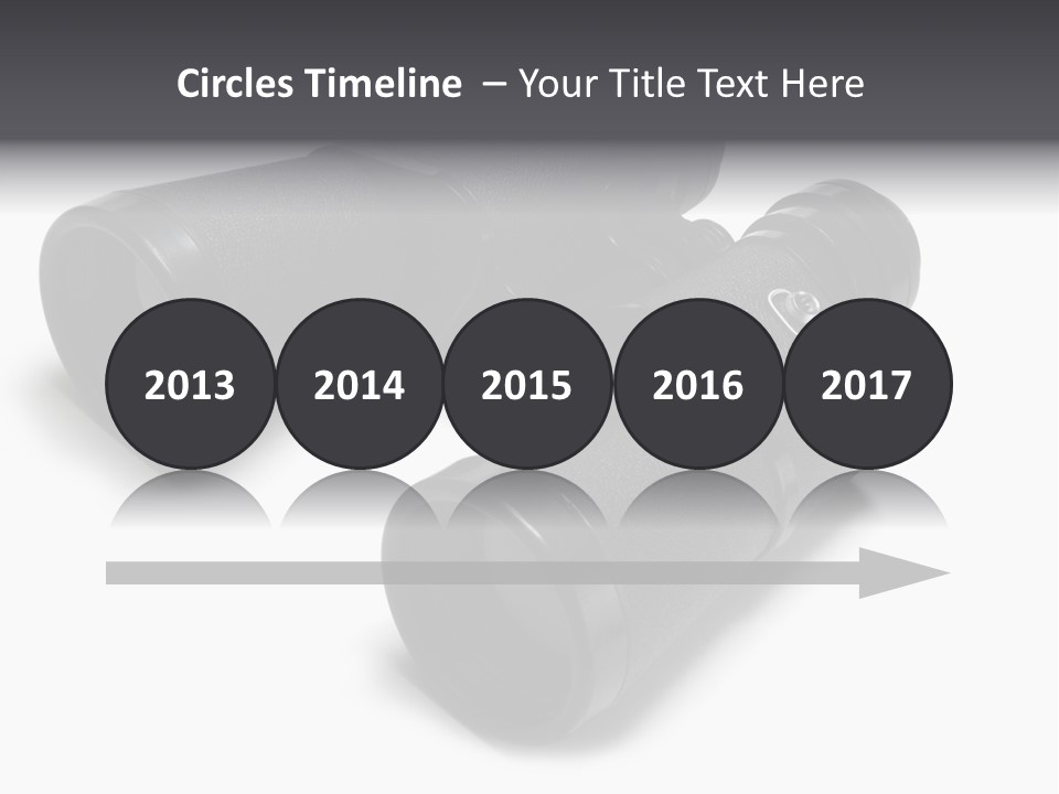 Observe Spy Isolated PowerPoint Template