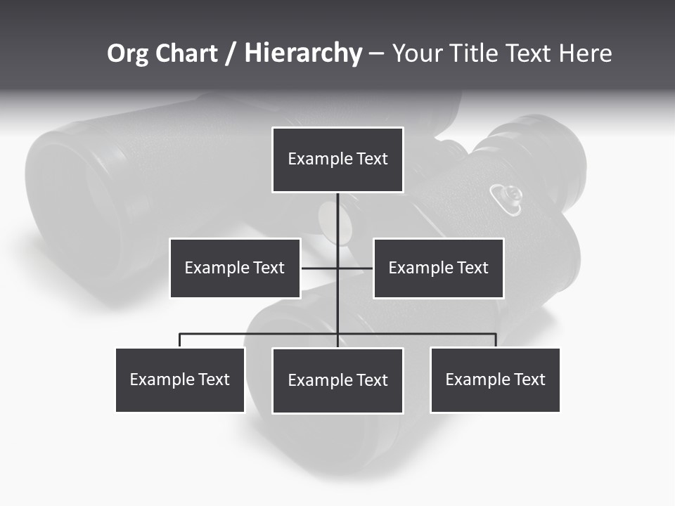 Observe Spy Isolated PowerPoint Template