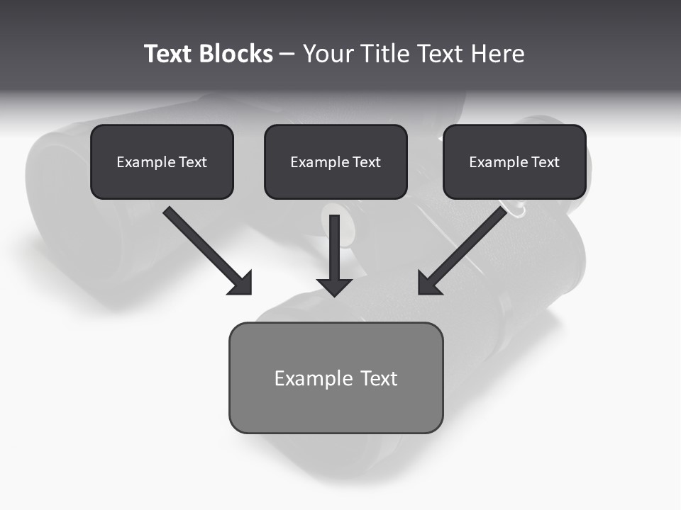 Observe Spy Isolated PowerPoint Template