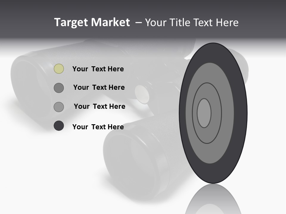 Observe Spy Isolated PowerPoint Template