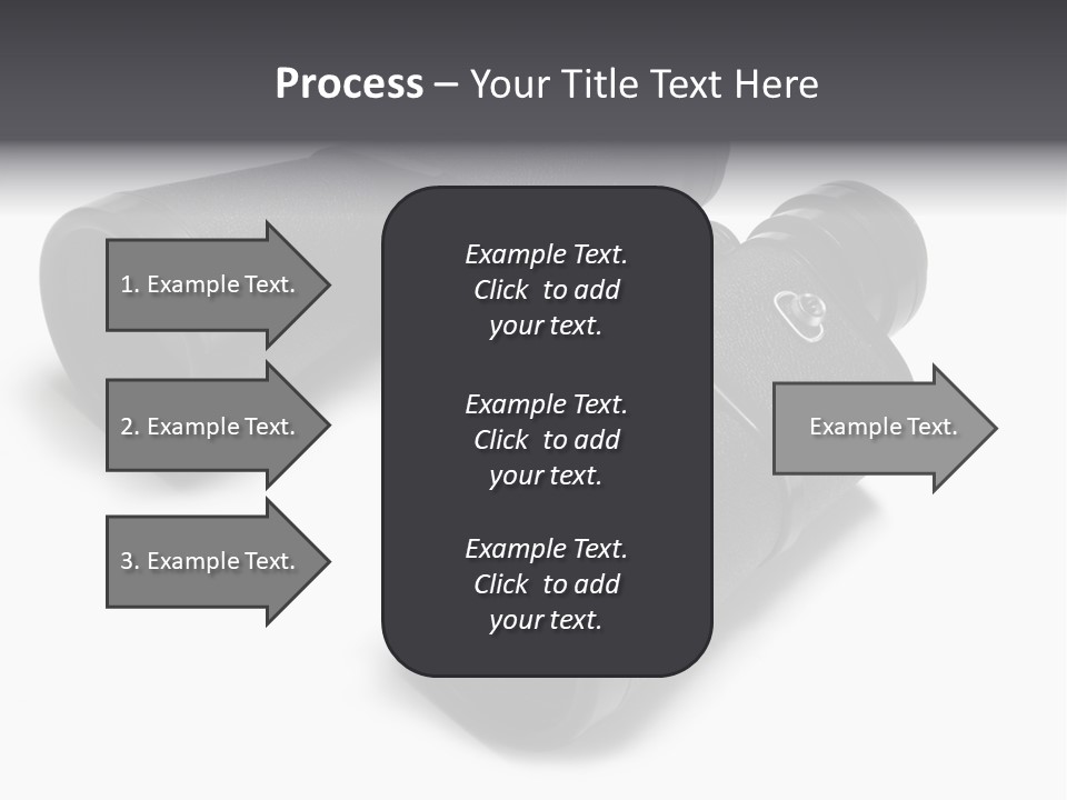 Observe Spy Isolated PowerPoint Template